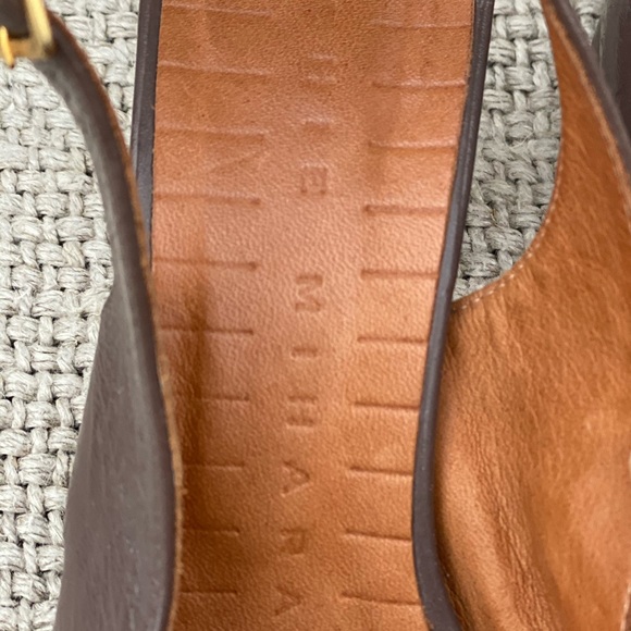 Chie Mihara open toe kitten heel pumps - Picture 11 of 13